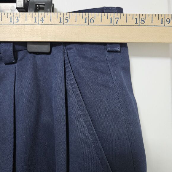 Izod Golf Pants Men’s 36x32 (34x31) Navy Pleated Cuff Hem Super Soft *See Remark - Picture 3 of 8